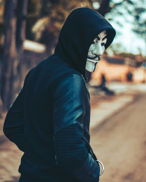 Hacker Looking